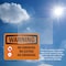 Signmission No Smoking No Eating No Drinking OSHA Warning Sign, Vinyl Decal, 14in W x 10in L, 2PK OS-2PACK-WS-D-1014-L-12712 - alternate 3